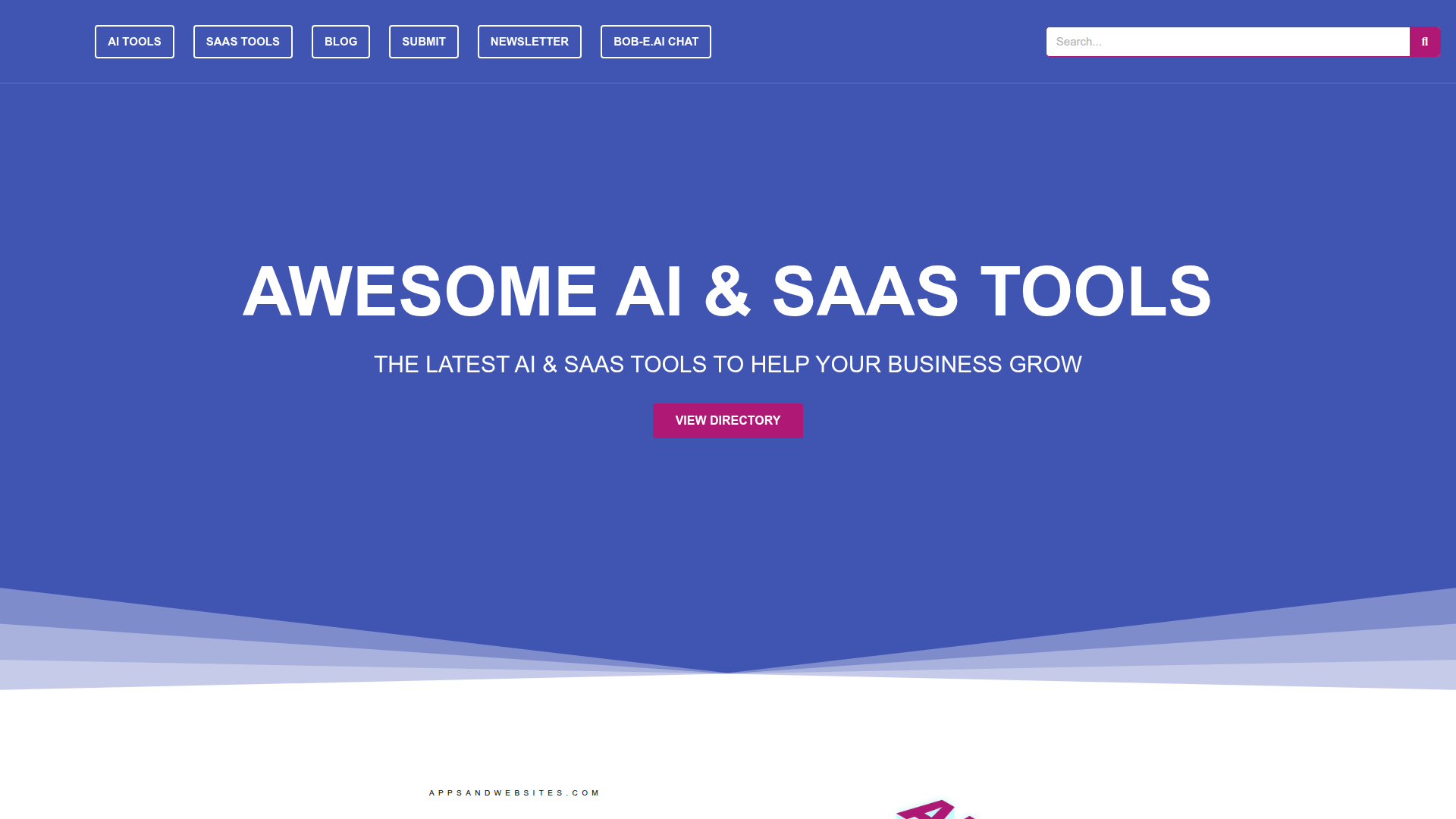 Apps And Websites website screenshot