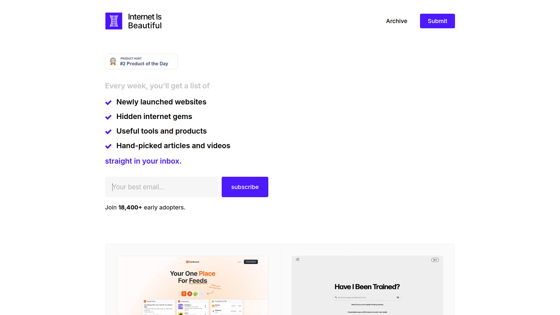 Internet Is Beautiful website screenshot